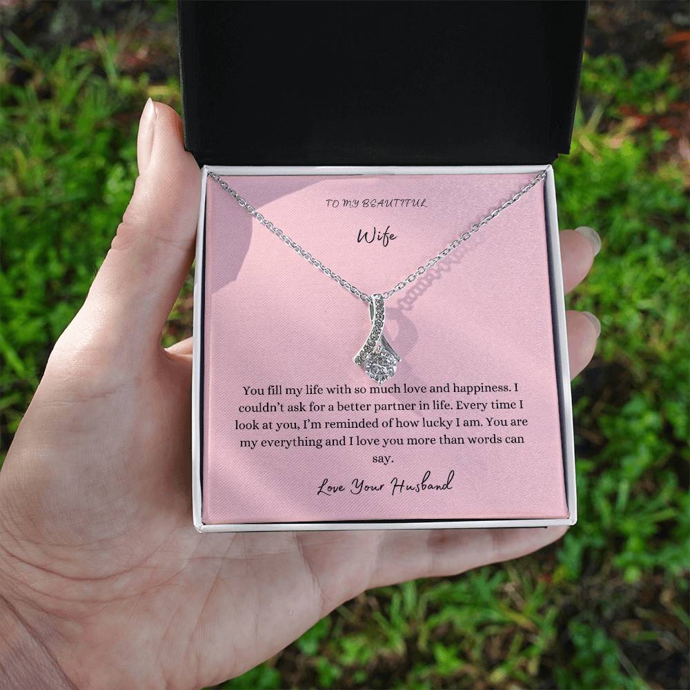 To My Wife, Alluring Pendant, Love Your Husband