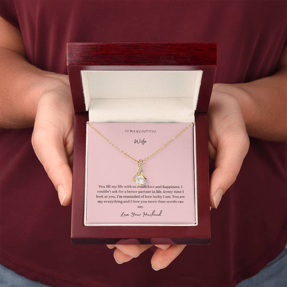 To My Wife, Alluring Pendant, Love Your Husband
