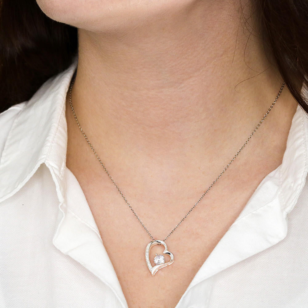 To My Wife, Heart Pendant, Love Your Husband