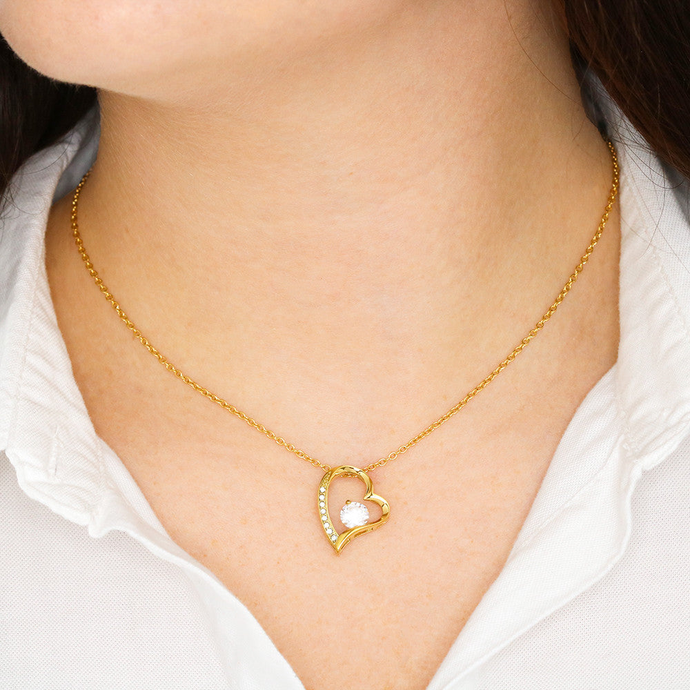 To My Wife, Heart Pendant, Love Your Husband