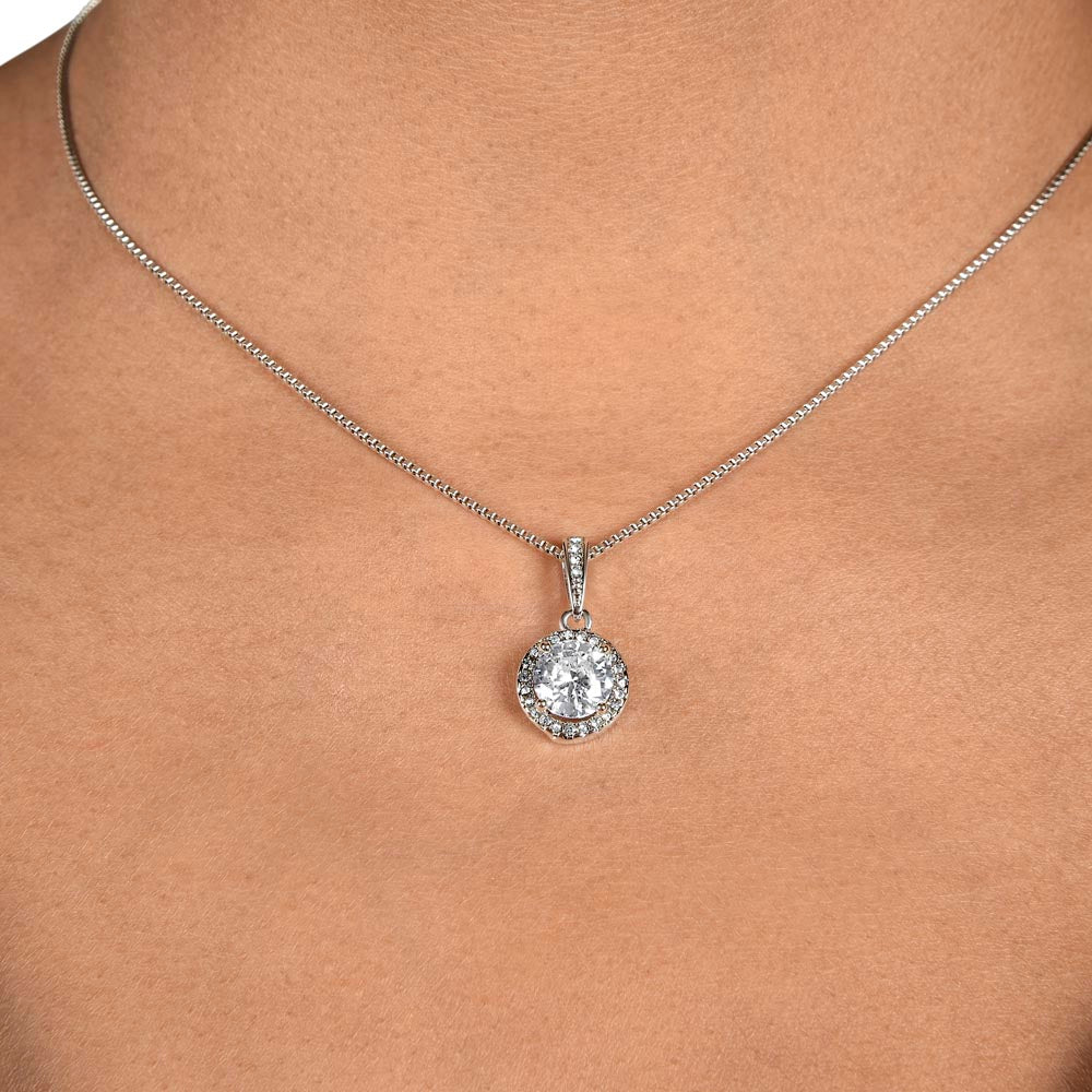 To My Daughter: Grace Pendant, Love Mom